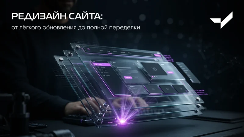 Редизайн сайта: от лёгкого обновления до полной переделки