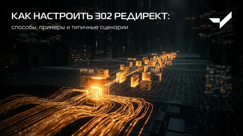 Как настроить 302 редирект