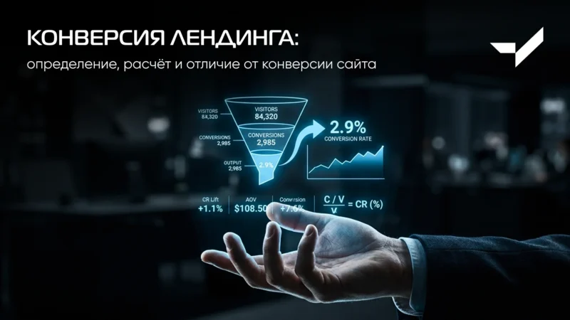 конверсия лендинга