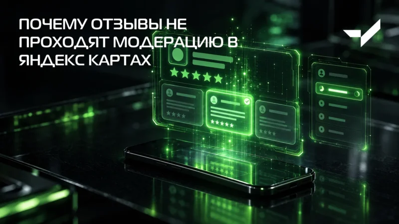 Почему отзывы не проходят модерацию в Яндекс Картах