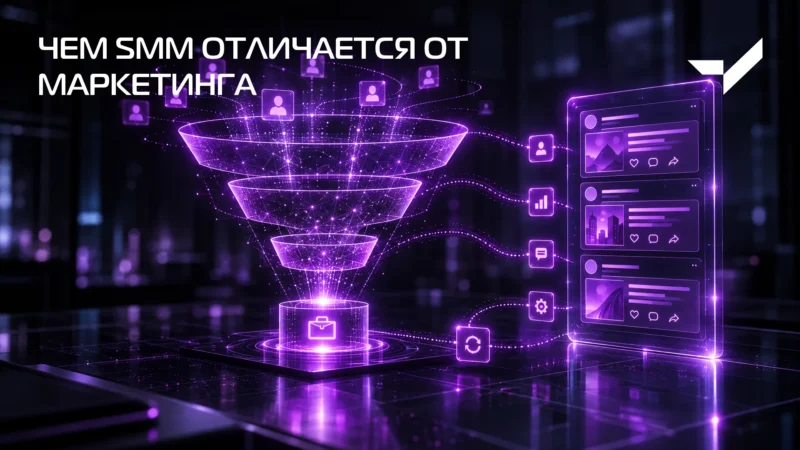 Чем SMM отличается от маркетинга