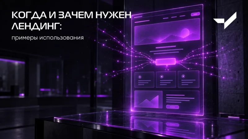 Когда и зачем нужен лендинг: примеры использования