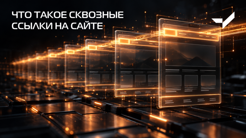 Что такое сквозные ссылки на сайте