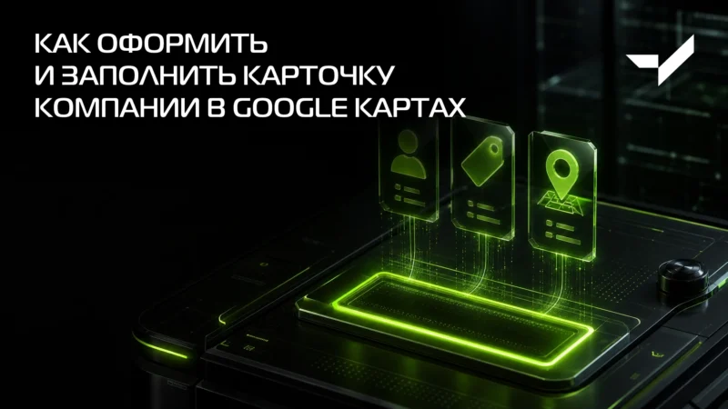 Как оформить и заполнить карточку компании в Google Картах