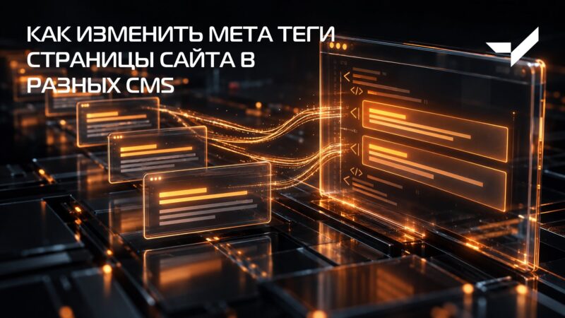 Как изменить мета теги страницы сайта в разных CMS
